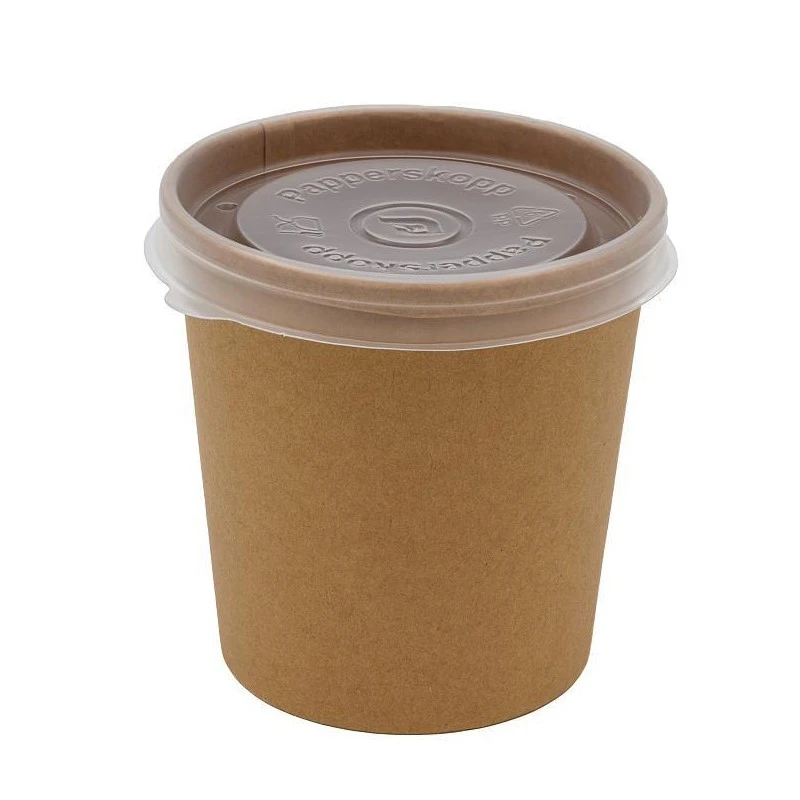 disposable soup cup with pp lid